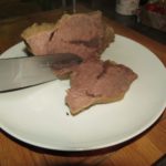 Fleisch aufschneiden