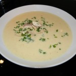 Suppe anrichten