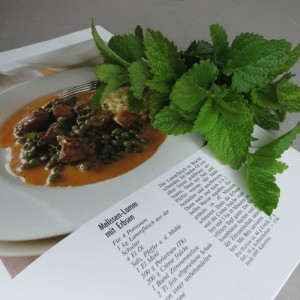 Zitronemelissenbund für die Küche