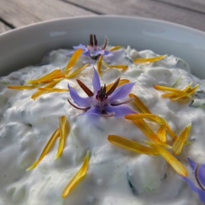 Blüten zur Garnitur