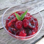 fertiggestellte Rote Grütze