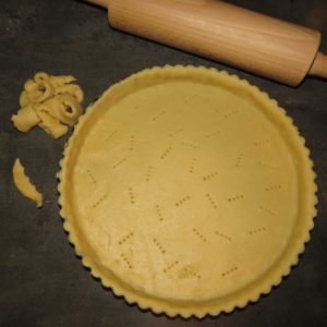 Teig in die Form geben