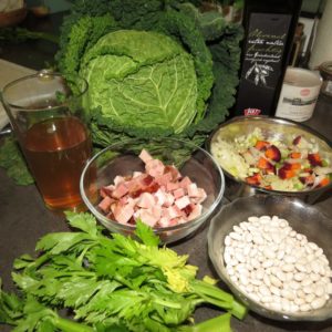 Zutaten für Ribollita